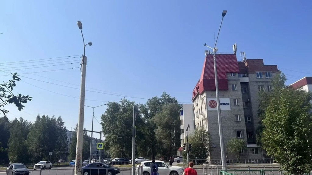    Улицу Мира в Нижневартовске полностью переведут на интеллектуальное освещение к осени
