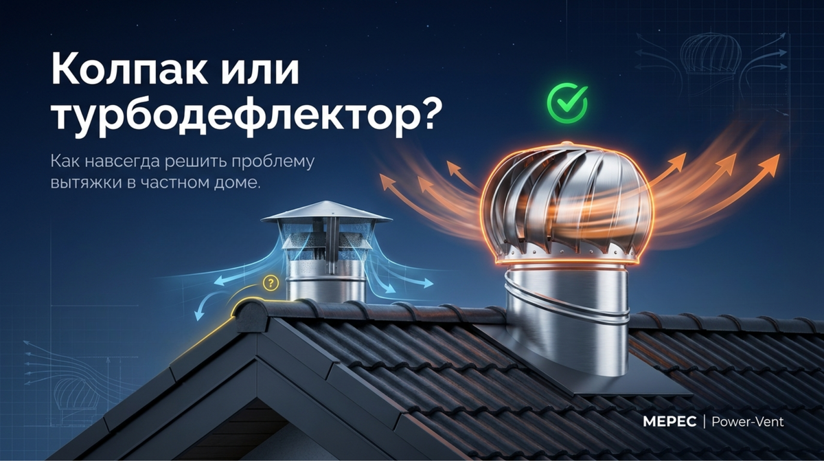 Турбодефлектор или колпак? 
