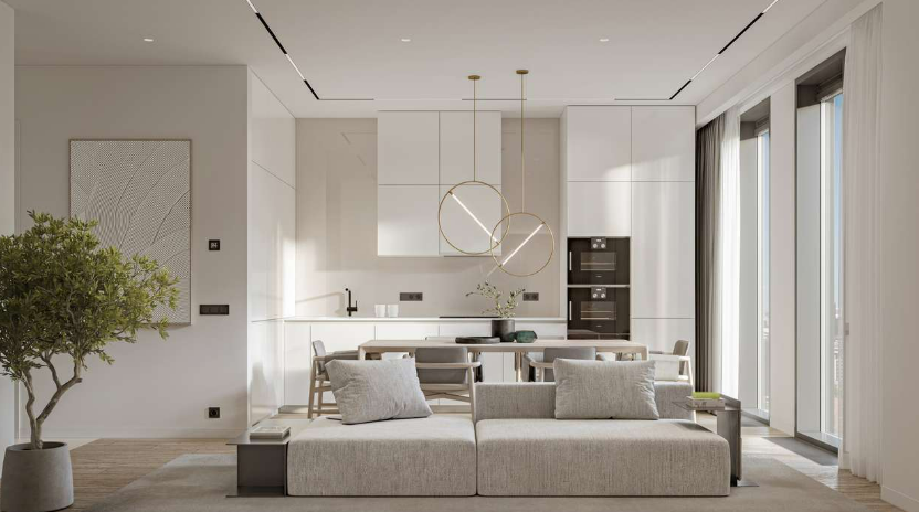 Готовая отделка в ЖК «Дом 56» в стиле Casual Grey