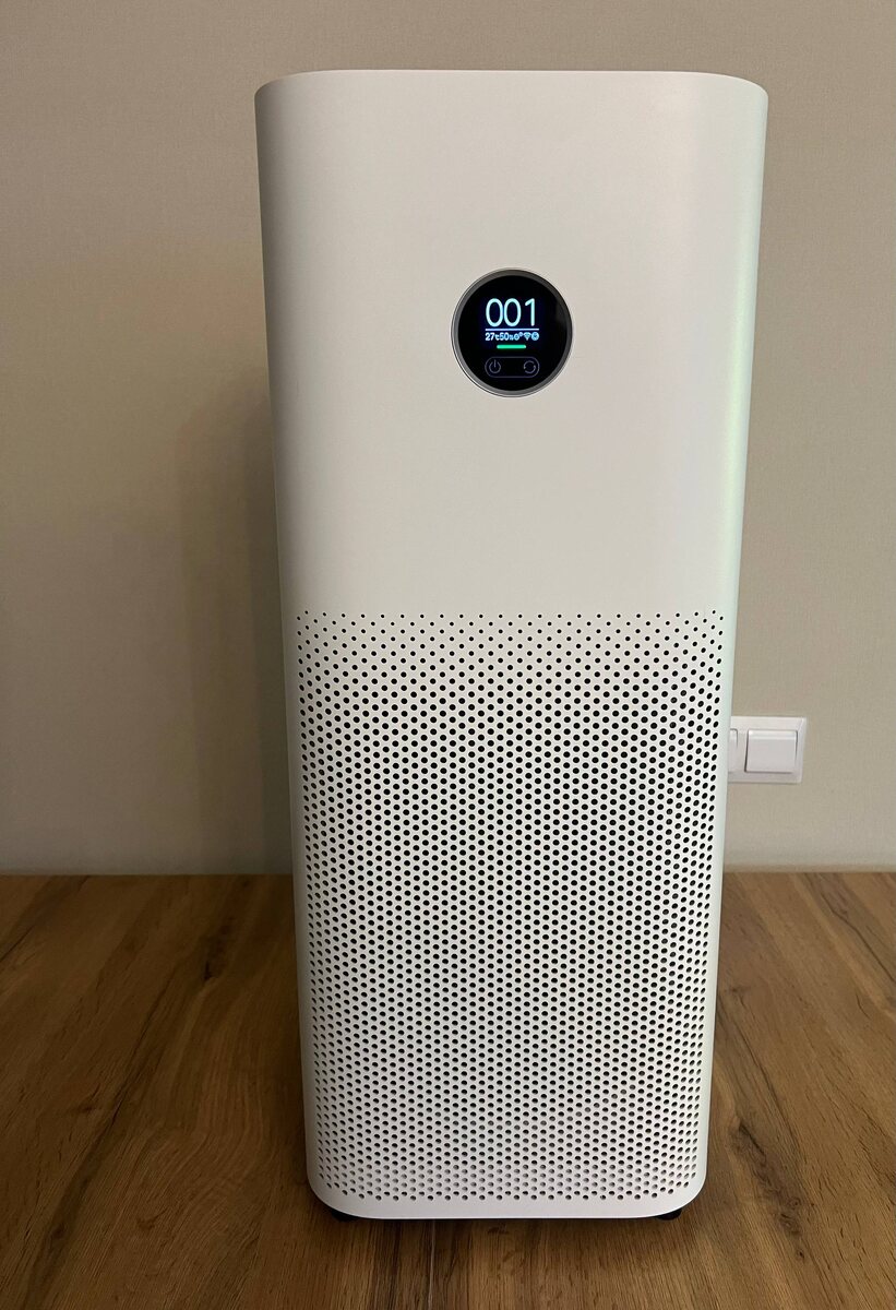 Очиститель воздуха Xiaomi Air Smart Purifier 4 Pro - мой подарок на ДР 2026. Фото из личного архива автора. 