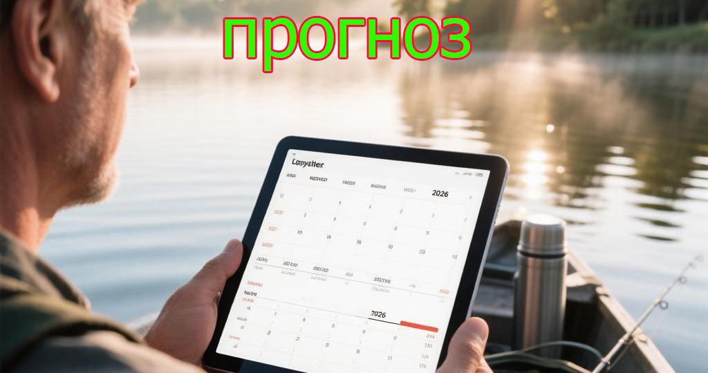 Прогноз клева на июль 2026.