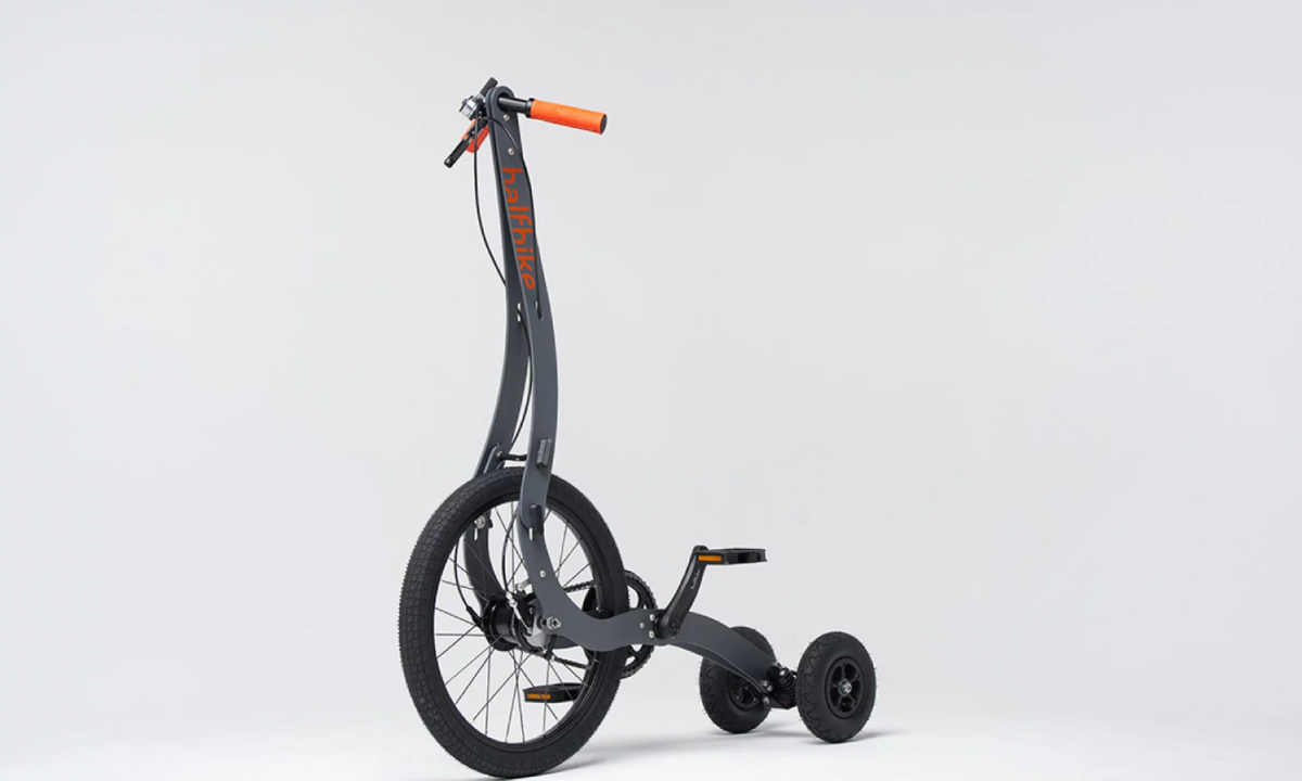    Halfbike Pro: складной велосипед, на котором катаются стоя, выходит на рынок со стартовой стоимостью 102−105 тыс. рублей