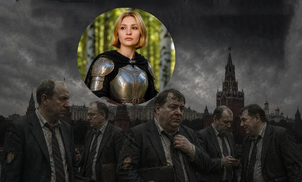    Анастасия Кашеварова жестко критикует элиты за выбранными ими путь общения с народом. (Иллюстрация: "Блокнот")