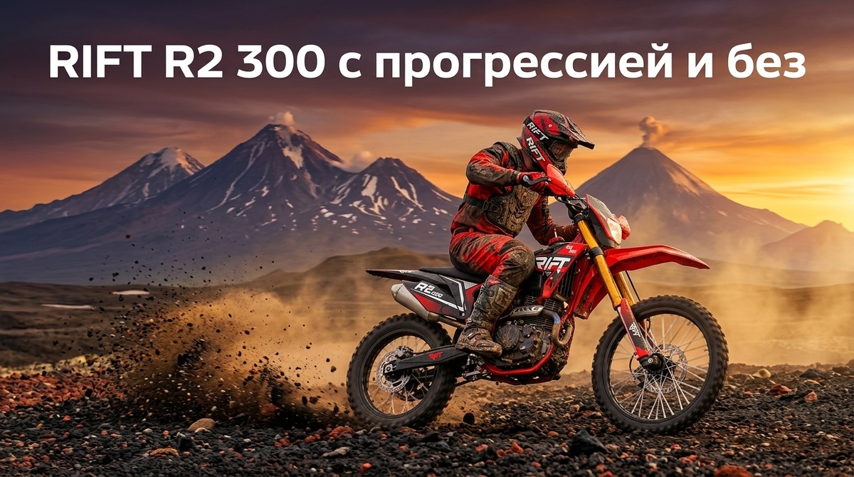 RIFT R2 300. Эндуро мотоцикл.
