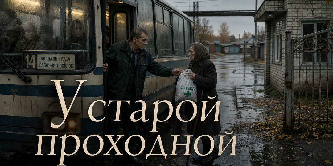 У старой проходной