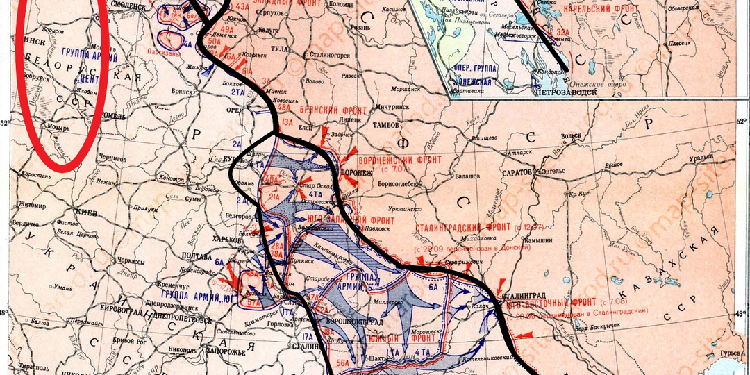 Вторая Мировая: день за днём. 25 июня 1943 года. Семьсот тридцать четвёртый день Великой Отечественной войны.