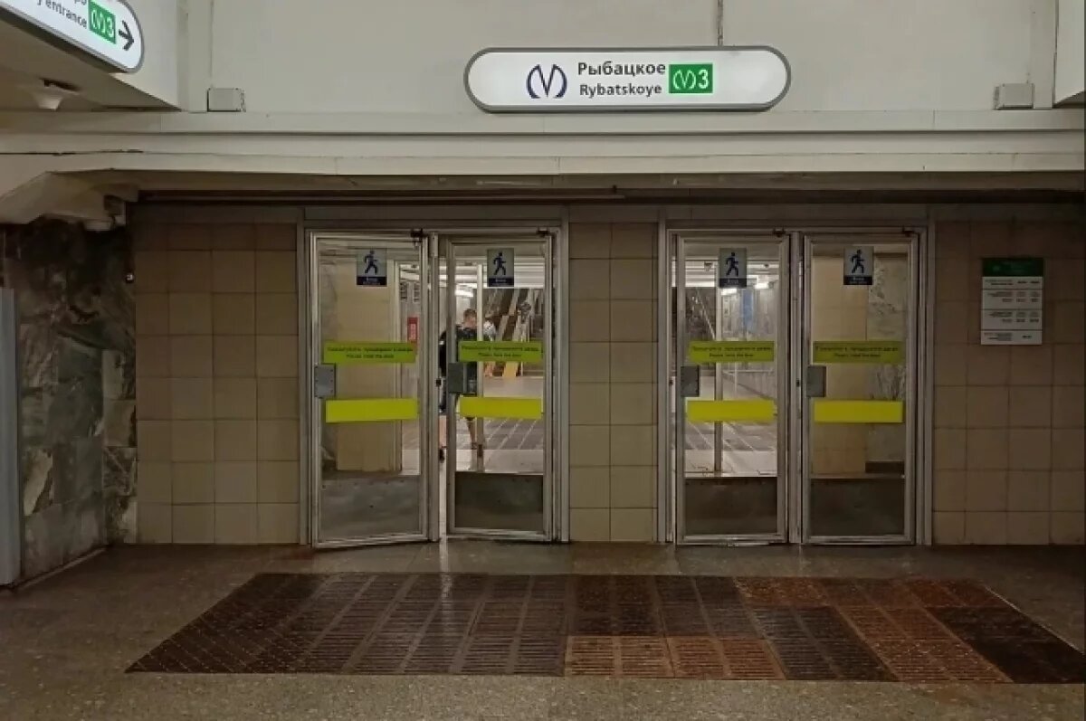    В Петербурге готовятся к увеличению нагрузки на станцию метро «Рыбацкое»