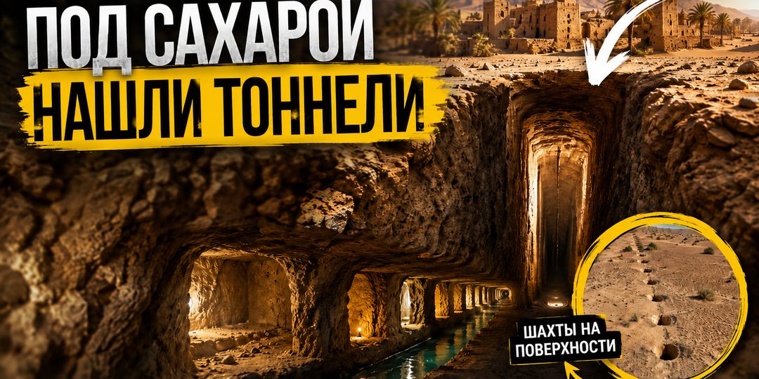 В Сахаре нашли цепочки шахт: под ними оказались километры пустых коридоров