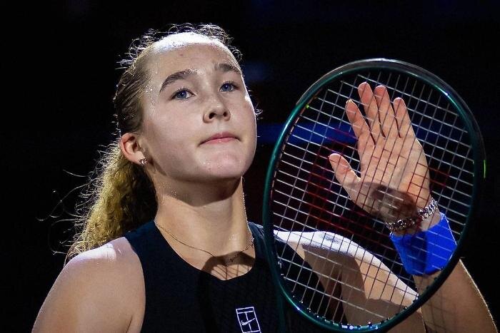 Мирра Андреева. Обложка © X / wta