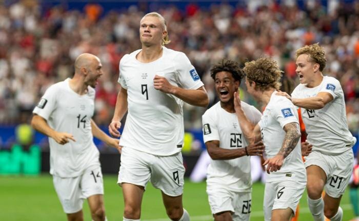Игроки сборной Норвегии. Обложка © X / Fotballandslaget