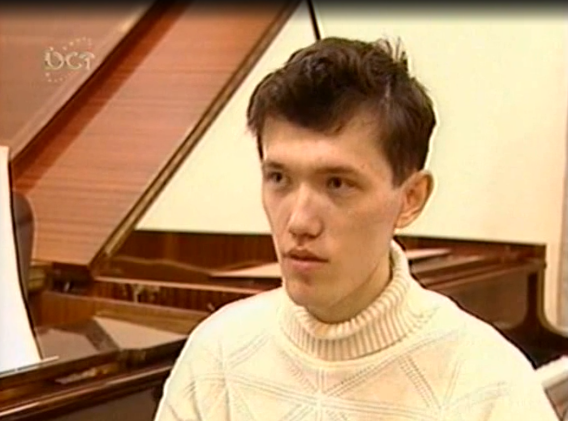 Кадр из передачи местного телевидения.