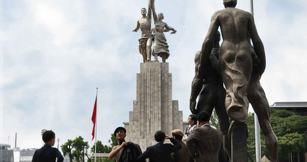 Нацистско-советская «битва статуй» в Париже-1937
