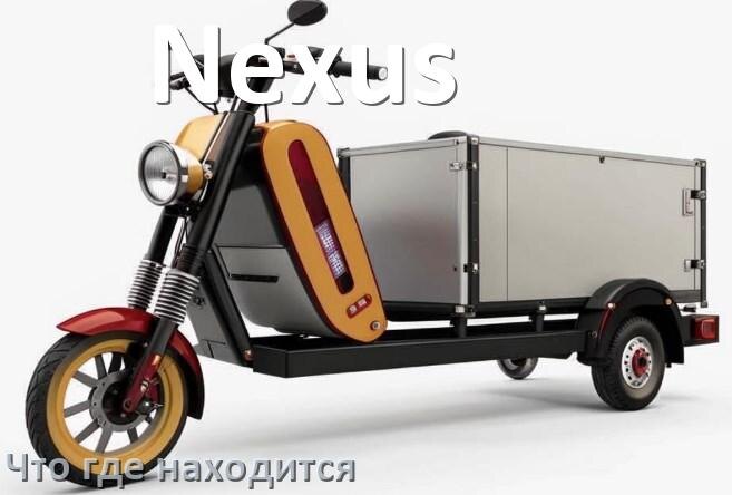 
Что где находится у скутера Nexus схема расположения деталей