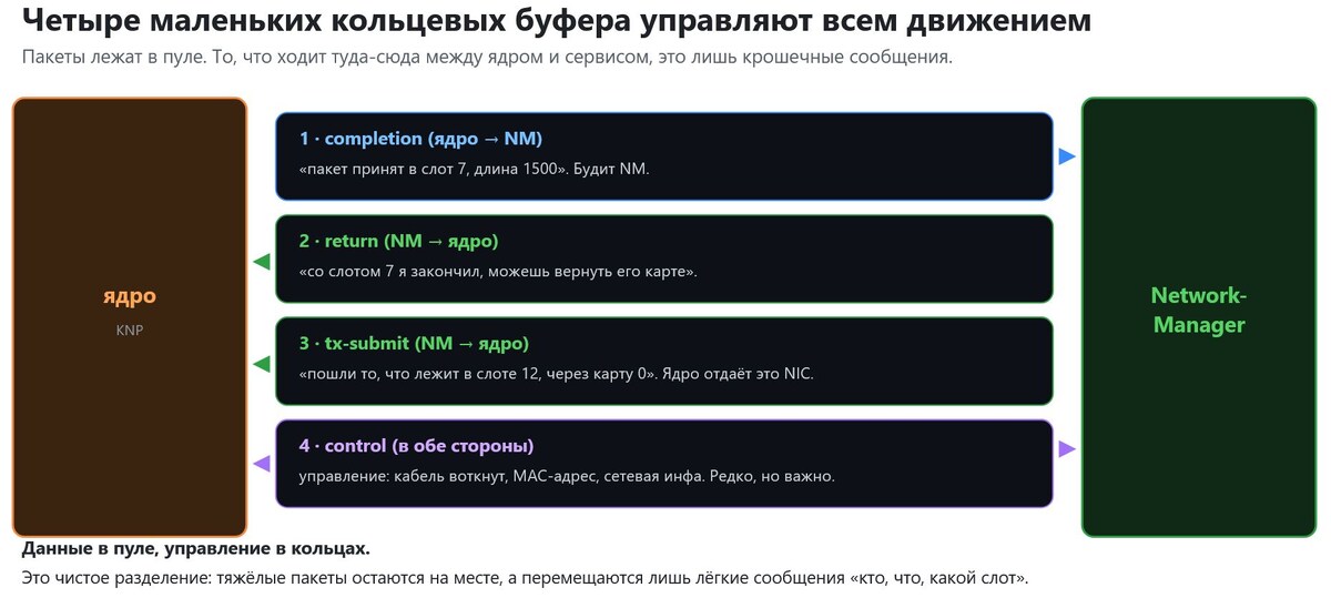 Четыре кольца IPC у KNP