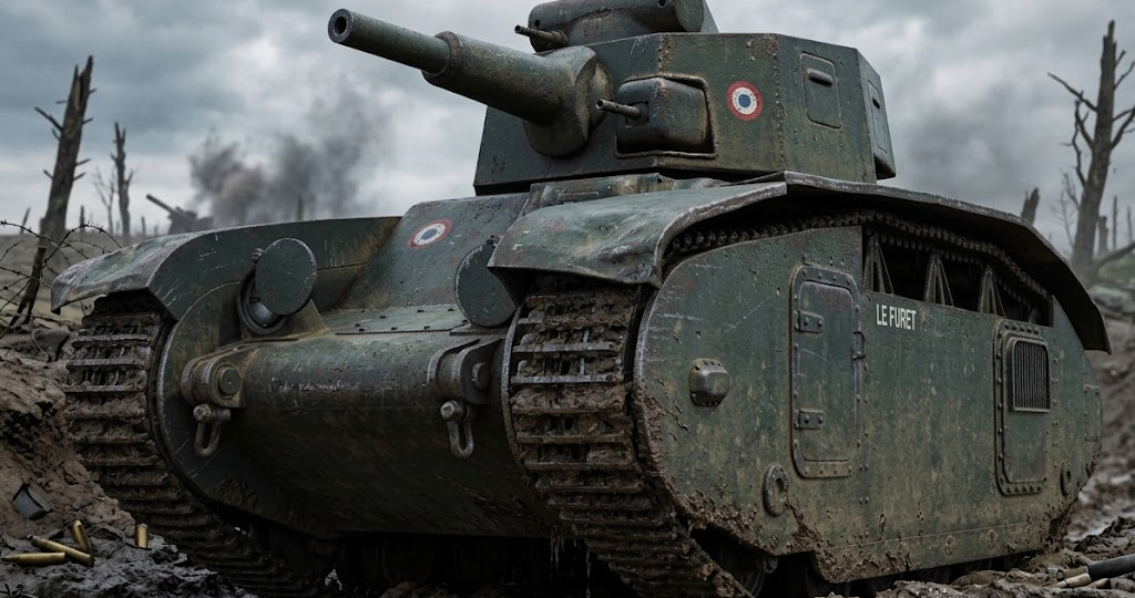 Сталь Франции. BDR G1 B, удачный проект с неудачным концом, 1936