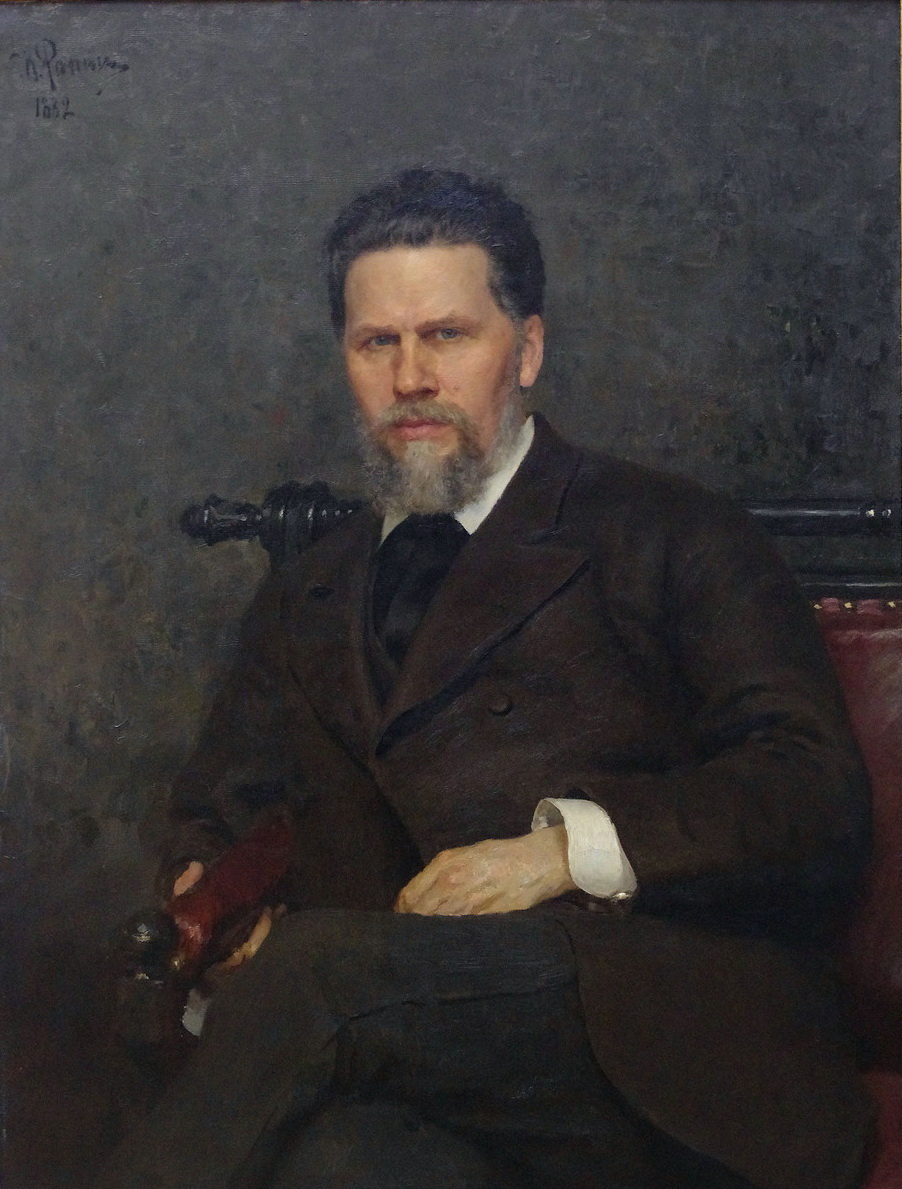 И.Е. Репин. Портрет И.Н. Крамского. 1882. Третьяковская галерея, Москва.