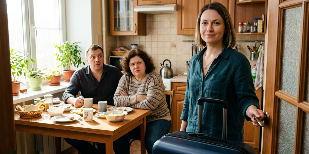 Родня приехала надолго, но я купила билеты