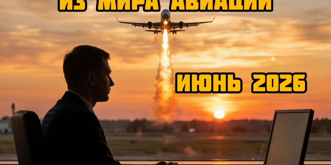Авиационные новости. Июнь 2026. Актуальное и не очень