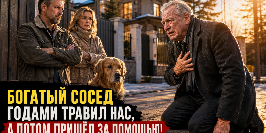 «Богатый сосед годами выживал нас с участка… А потом ночью сам постучал в нашу дверь и попросил спасения»