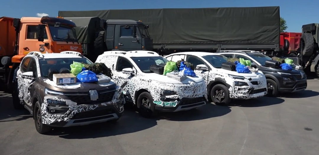 КамАЗ передал на СВО оставшиеся автомобили после ухода Renault