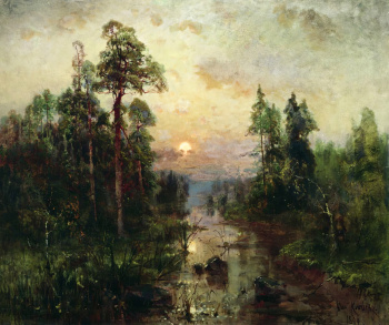 Ю.Ю.Клевер Старший. Вечер