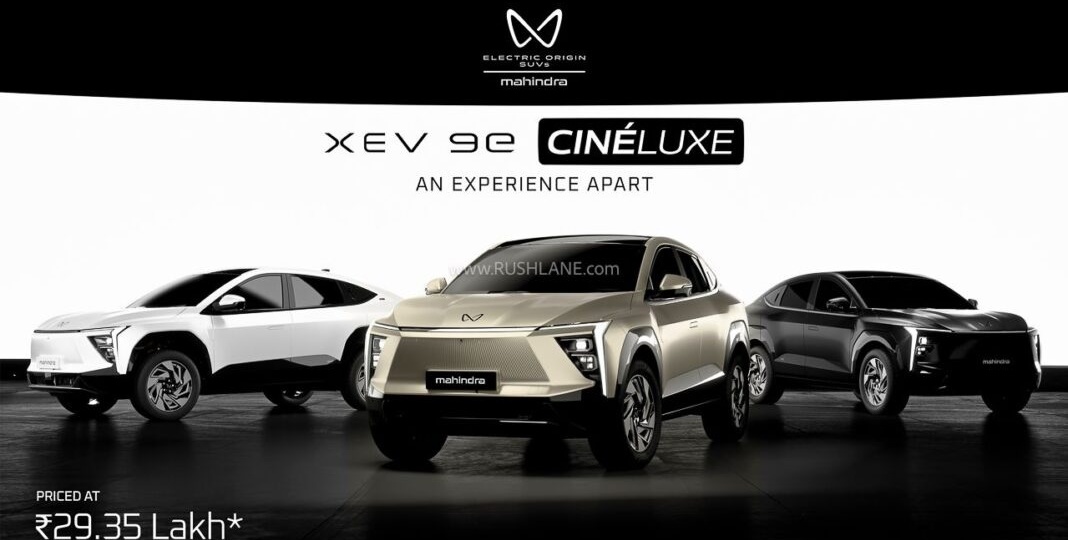Mahindra добавила окраску Desert Myst для флагмана XEV 9e Cineluxe