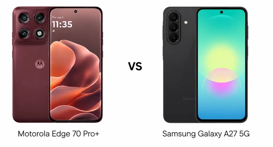 Motorola Edge 70 Pro+ против Samsung Galaxy A27 5G: кому нужен флагман, а кому — практичность