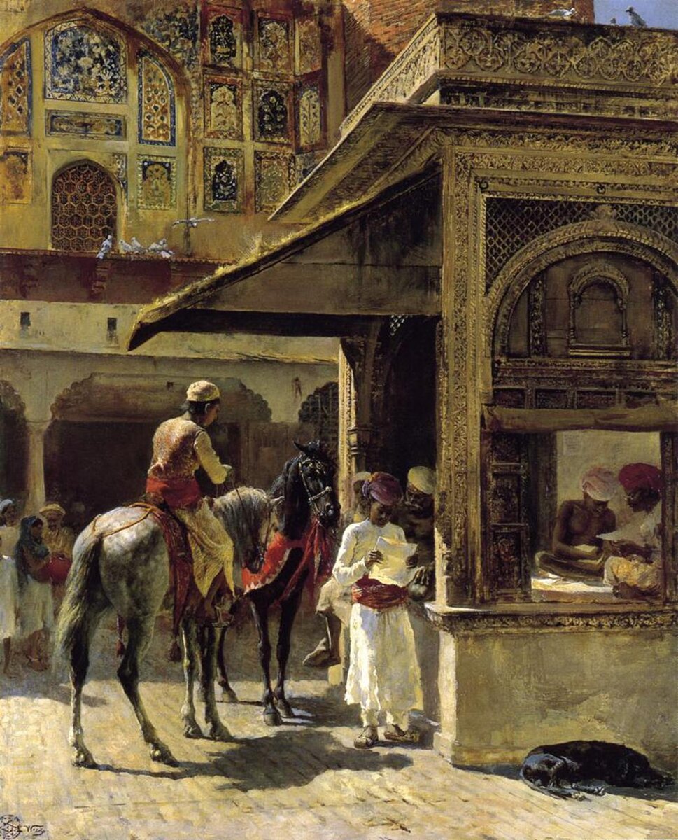     Эдвин Лорд Уикс. Индийские торговцы. 1885   
undefined
