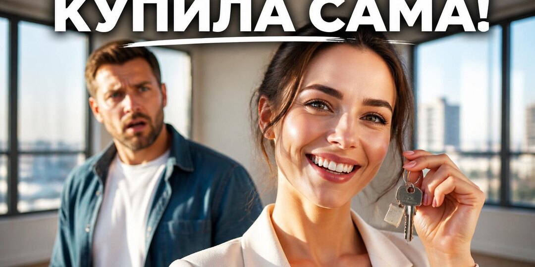 — Кому ты нужна без квартиры, — фыркнул жених. Квартиру я купила уже без него.