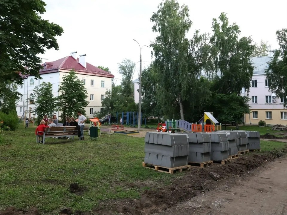   Претензий по благоустройству у жителей пока нет Фото: канал МАХ Ивана Носкова
