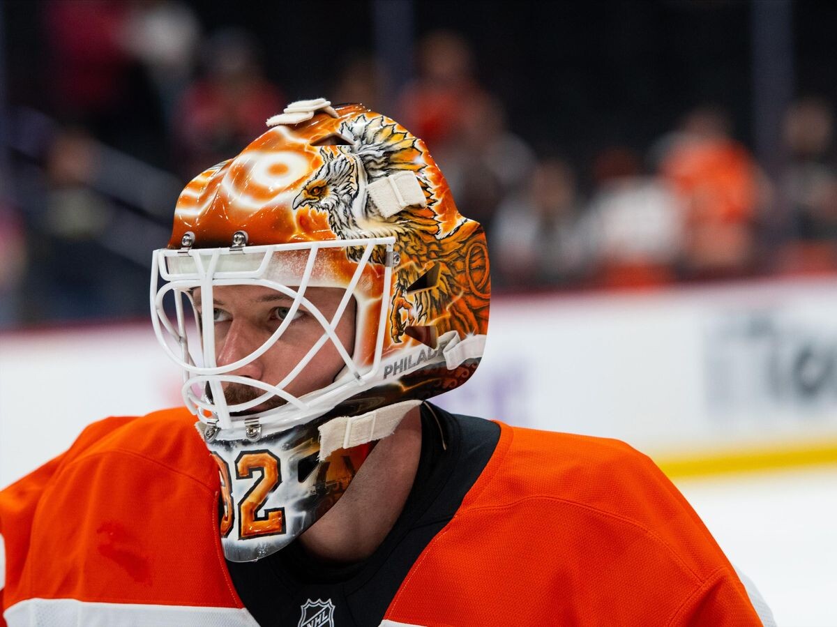    Голкипер "Филадельфии Флайерз" Иван Федотов | © Фото : twitter.com/nhlflyers