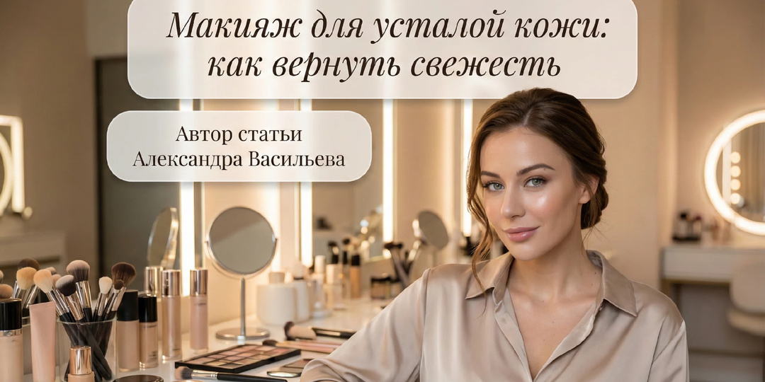 Свежий макияж после стресса: возвращаем сияние за 5 минут