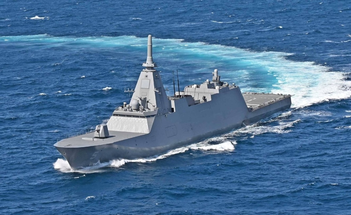 Япония ввела в строй 10-й стелс-фрегат класса «Могами» JS Nagara Nagara с VLS Mk.41 . Фото: Mitsubishi Heavy Industries