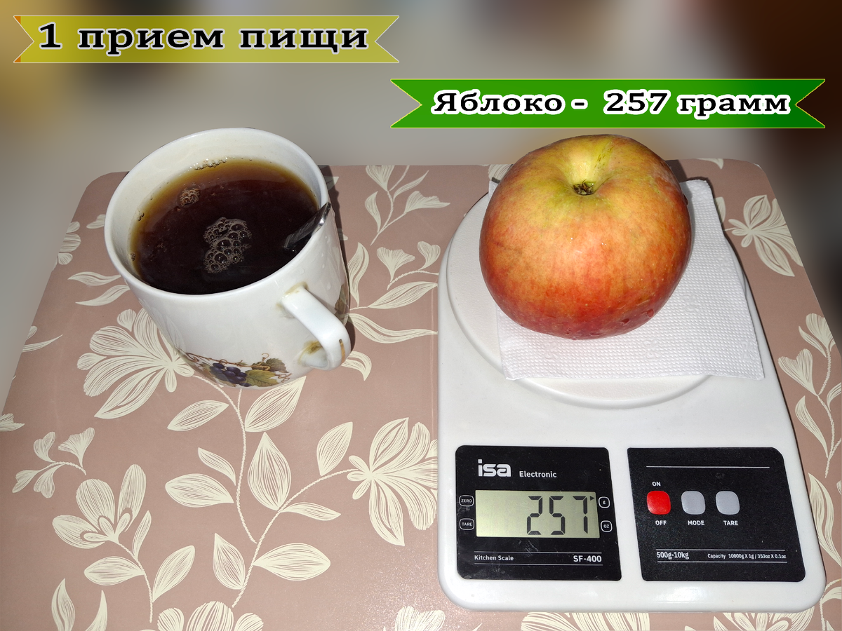 Яблоко и чай 