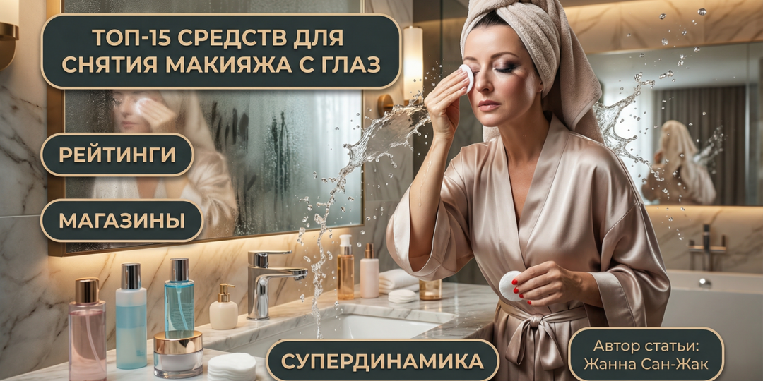 Лучшие средства для снятия макияжа с глаз: топ-15, включая двухфазные