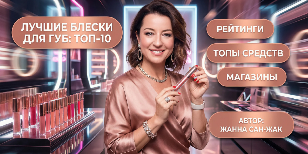 Лучшие блески для губ: топ-10 для увлажнения и объема
