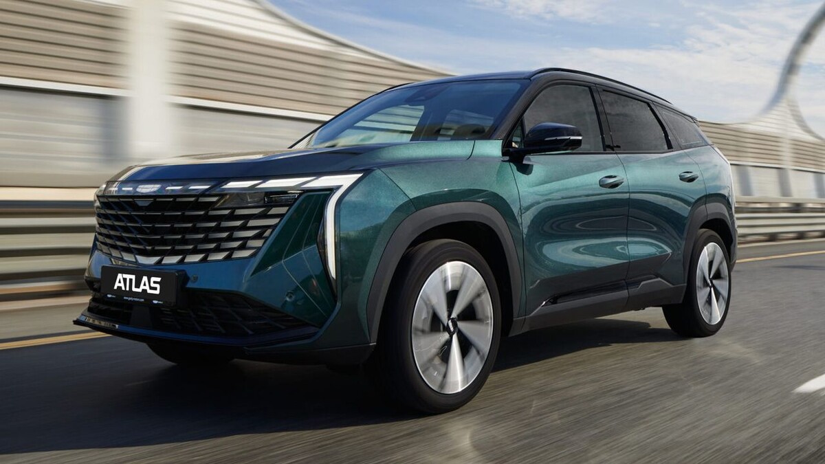    Geely Atlas. Фото Geely
