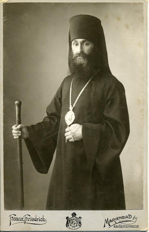 Владимир Путята (в миру Всеволод Владимирович Путята). В 1915 - 1917 гг. архиепископ Пензенский и Саранский. Источник изображения https://goskatalog.ru/portal/#/collections?id=9835835 