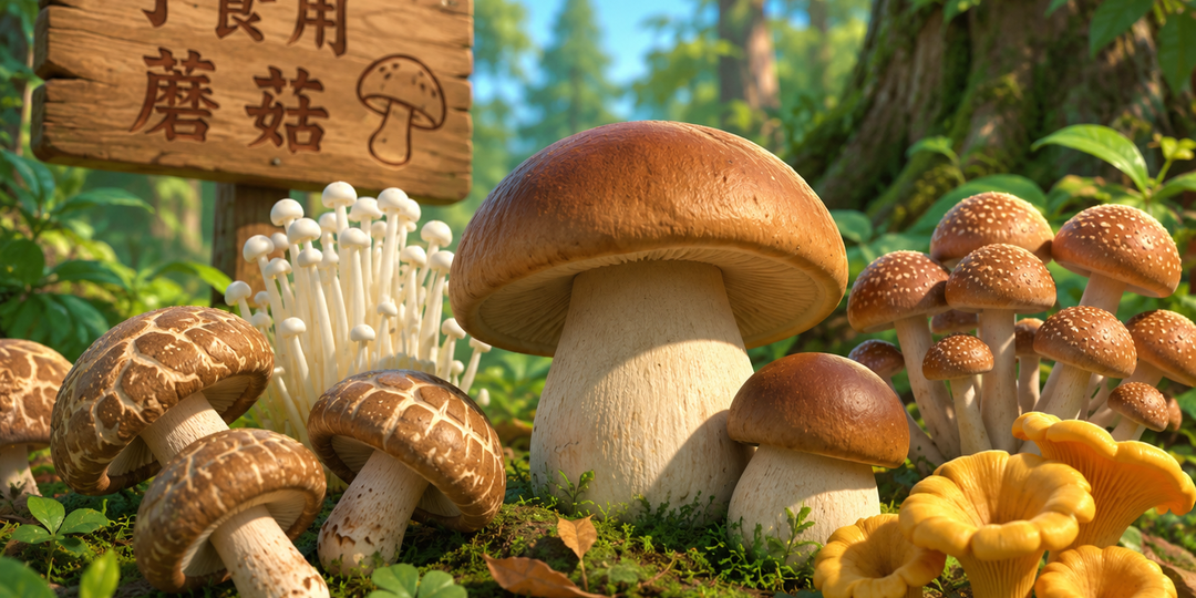Какие иероглифы нужно знать грибнику в Китае: 菌, 蘑菇 и 野生菌