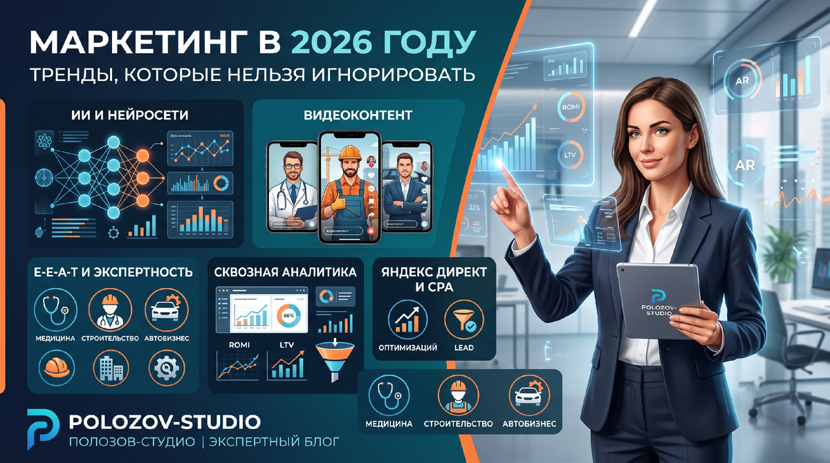 Маркетинг в 2026 году: тренды, которые нельзя игнорировать