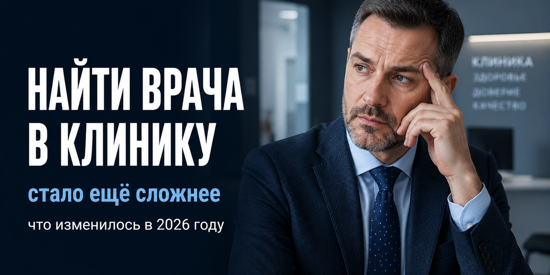 Найти врача в клинику стало ещё сложнее. И вот почему это случилось именно в 2026 году