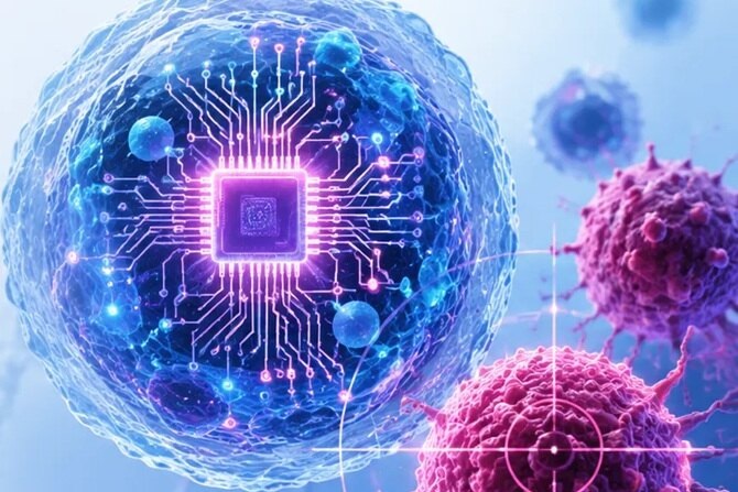     Клетки могут работать, как биологические микрокомпьютеры и защищать человека