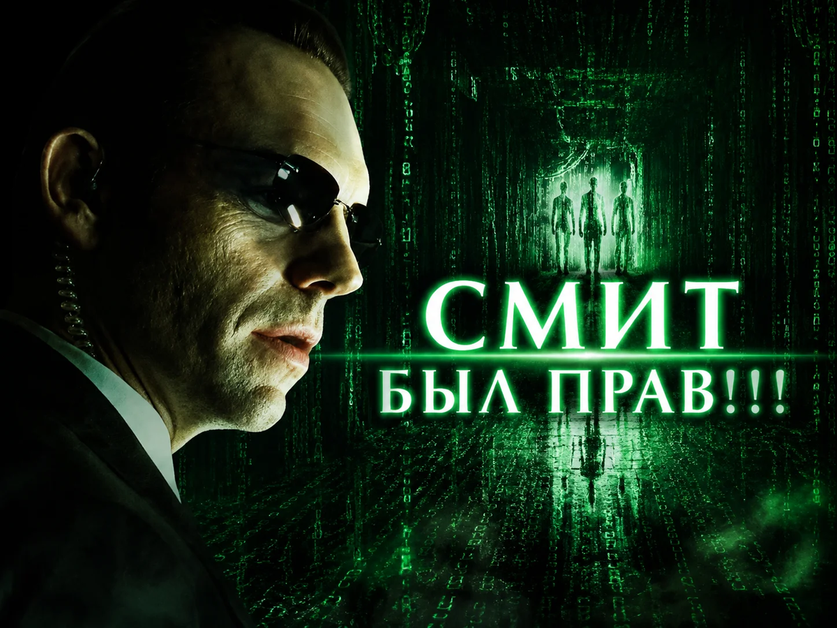 Агент Смит из кинофильма "Матрица"