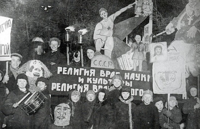 Антирелигиозные карнавалы.