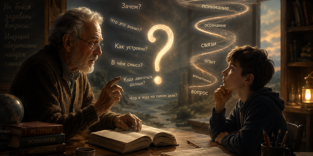 Почему понимание начинается с вопроса