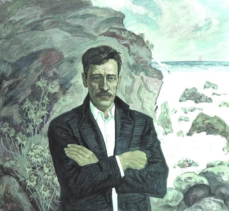 Портрет А.С. Грина. Художник – Виктор Кашин.