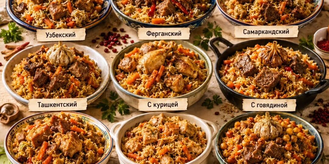 🍛 Когда не знаете, что приготовить на семейный обед: огромная шпаргалка по 12 лучшим рецептам плова