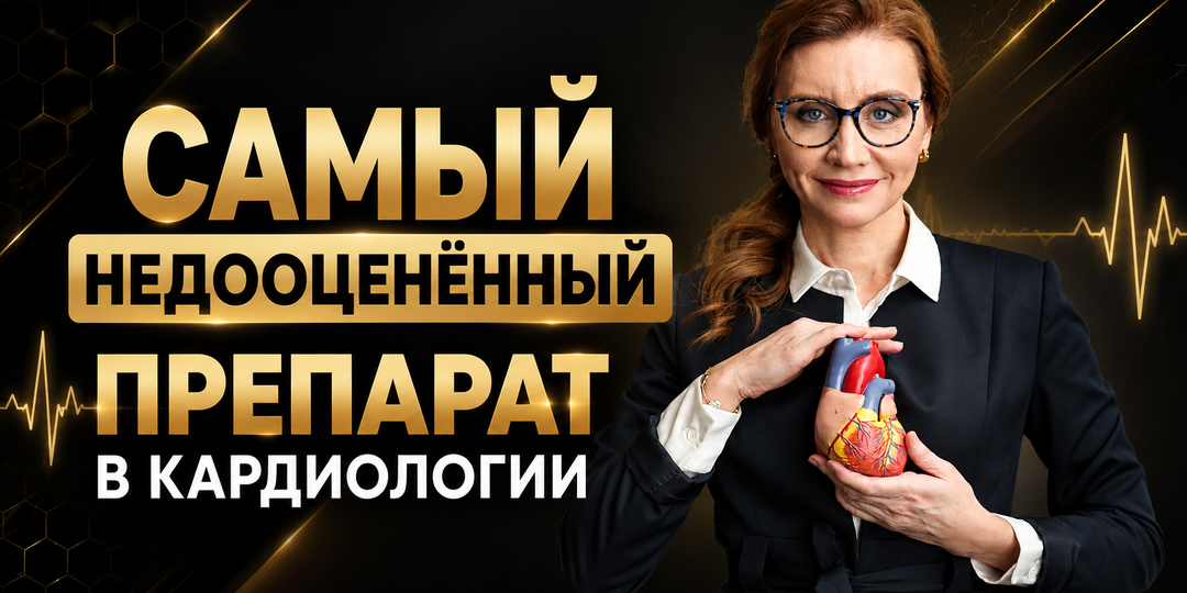 Самый недооценённый препарат в кардиологии