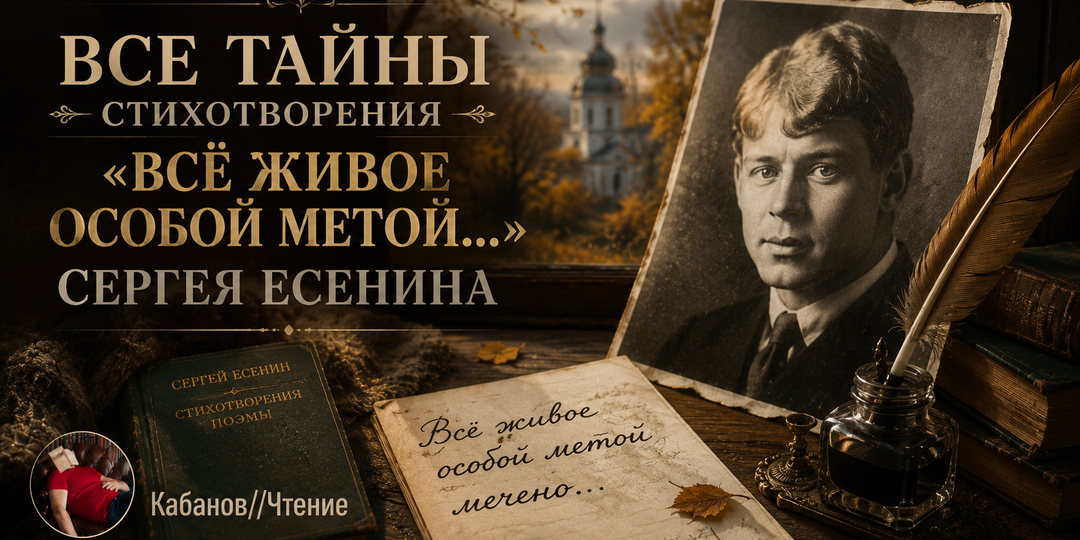 Все тайны стихотворения «Всё живое особой метой...» Сергея Есенина