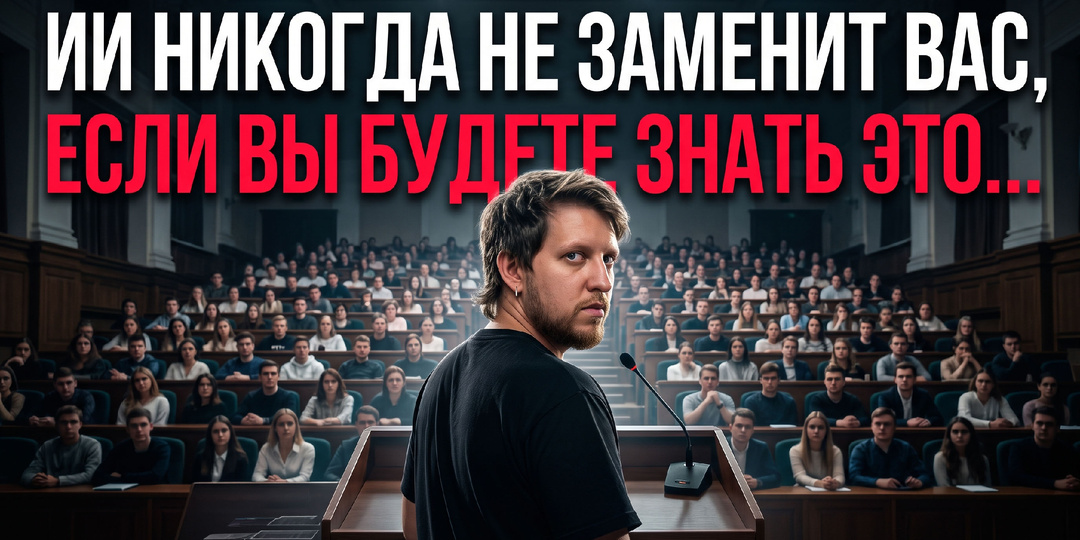 ‼️ Как не потерять работу и бизнес в эпоху ИИ?